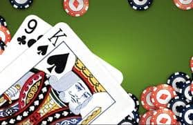 ratuliga mobile app interface showing live-dealer blackjack table and account navigation menu